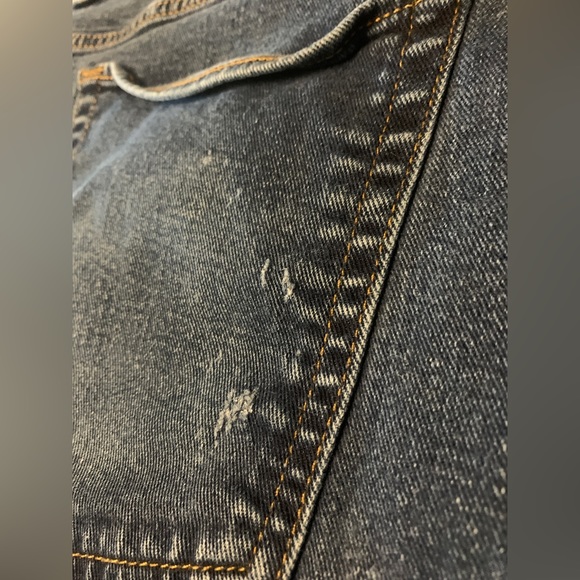 Amazon Essentials Men’s relaxed fit denim blue jeans 56 x 32 - Picture 6 of 8